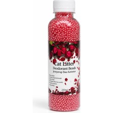umiya Umıya Gül Aromalı Kedi Kum Deodorant Boncukları 250 ml Koku Önleyici Boncuklar ile Ferah ve Temiz Ortam