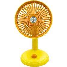 St. Morritz Mini Masa Fanı Taşınabilir Serinletici Şarjlı Vantilatör 3 Kademeli Hız Ayarı YM88160