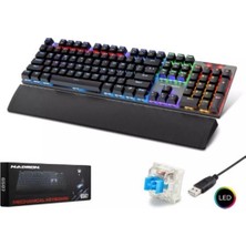 HADRON G507 KABLOLU MEKANİK RGB OYUN KLAVYE