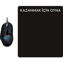 Logitech G G402 Kablolu Hyperion Fury Oyuncu Mouse ve 45X40 cm Mousepad Seti, Siyah
