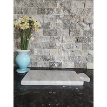 St. Morritz Mermer Kesme Tahtası & Sunum Tabağı Tek Parça (25×35 Cm)