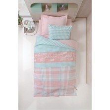 Cotton Box Genç Odası Tek Kişilik Lastikli Çarşaflı Complete Set Liora Pembe