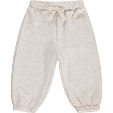 Civil Baby Çiçek Nakışlı Basic 6-18 Ay Eşofman Altı - Bej