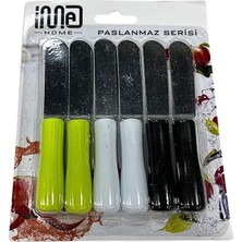 Royaleks 6'li Renkli Peynir Bıçağı