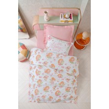 Cotton Box Junior Tek Kişilik Lastikli Çarşaflı Complete Set Pixie Pudra