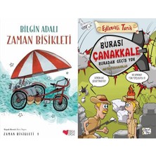 Can Yayınları Zaman Bisikleti 1 (Bilgin Adalı) ve Burası Çanakkale Buradan Geçiş Yok