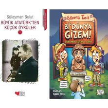 Can Yayınları Büyük Atatürk'ten Küçük Öyküler 1 (Süleyman Bulut) ve Bi Dünya Gizem - Dünyanın Gizemli Tarihi