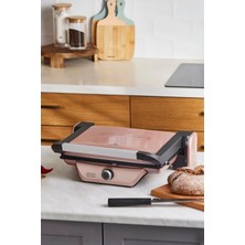 St. Morritz Rosegold Antibakteriyel Gastro Diamond Tost Makinesi