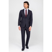 Erkek Kahverengi Regular Fit Takım Elbise