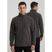 Proform Tekstil Proform Outdoor Fermuarlı Antrasit Polar Özel Baskı Yapılabilir