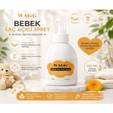 Wagg Bebek Saç Açıcı Sprey Kolay Tarama ve Saç Bakım Spreyi 200 ml