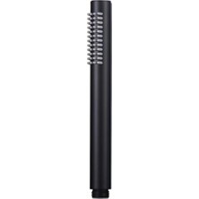 St. Morritz El Duş Başlığı Pirinç Metal Oval Siyah KE101-B