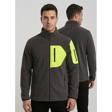 Proform Tekstil Proform Outdoor Fermuarlı Antrasit-Siyah Polar Özel Baskı Yapılabilir