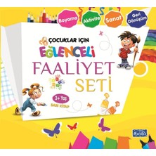 Belirtilmemiş Eğlenceli Faaliyet Seti - Sarı Kitap - 3+ Yaş