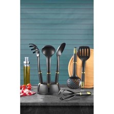 St. Morritz VP_311 Servis Set 6 Lı Gold Standlı