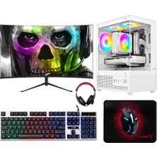 Turbox TX9618 I5 3470 16GB Ram 512GB SSD 4gb GT740 23.8 Curved Masaüstü Oyun Oem Paket