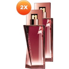 Avon Attraction Sensation 50 Ml Kadın Parfüm EDP İkili Set Zencefil ve Yasemin Aroması
