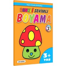 Belirtilmemiş Renkli Sevimli Boyama -2 (3+Yaş)