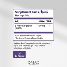 Brf Store Veltrolab Orzax Ocean 5-Htp 100 Mg 30 Kapsül