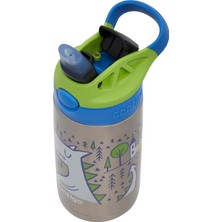 Brf Store Veltrolab Contigo Gizmo Flip Dragon Çelik Çocuk Suluğu 380 Ml, Mavi