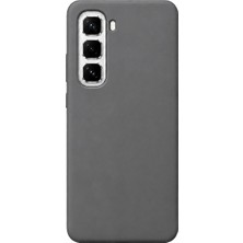 Mopal Infinix Hot 60 Pro Uyumlu Içi Kadife Kaplamalı Silikon Kılıf | Airline Serisi