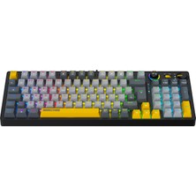 Bronzturq MK1141 Rgb Antı-Ghostıng 3n1 (Wired + 2.4g + Bluetooth) Mekanik Klavye