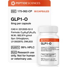 Peptide Sciences Orforglipron (6mg x 90 Capsules = 540MG)