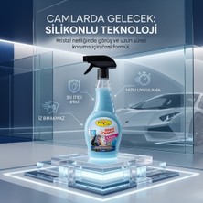 Procar Silikonlu Cam Temizleyici Sprey 750 ml - Araç ve Ev Için Su Itici, Leke Tutmaz Iz Bırakmayan Formül