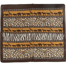 Marsilyan™- Leopar Desenli Zr Şifon Fular 50*50 cm