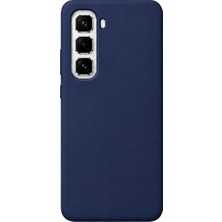 Mopal Infinix Hot 60 Pro Uyumlu Içi Kadife Kaplamalı Silikon Kılıf | Airline Serisi