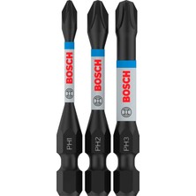 Brf Store Sidelyasell Bosch Professional 3 Adet. Impact Control Tornavida Ucu Ph Seti (55 Mm, Altıgen Şaft, Pe
