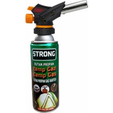 Combat 1300 Derece Profesyonel Pürmüz Çakmak WS-509C Kafa Çakmak + 1 Adet Strong Kartuş