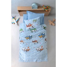 Cotton Box Junior Tek Kişilik Nevresim Takımı Jetty Indigo