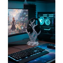 Toynetic Mercan Resifi Kulaklık Standı – Gamer ve Dekoratif Kulaklık Tutucu