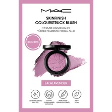 M.A.C Skinfinish Colourstruck Blush 12 Saate Kadar Kalıcı, Yüksek Pigmentli Pudra Allık - Lalalavender