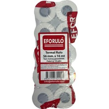 Brf Store Veltrolab Yazar Kasa Pos Rulosu 56 mm x 16 mt Termal Rulo 10'lu Paket