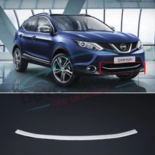 St. Morritz Nissan Qashqai Ön Tampon Panjur Alt Çıtası Kromu 2014-2017