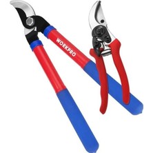 Brf Store Sidelyasell Workpro WP204500 2’li Profesyonel Bağ Bahçe Dal Budama Makası Seti