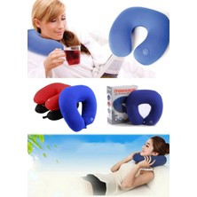 St. Morritz Titresimli Mp3 Speaker Seyahat Yastığı Müzik Özellikli Boyunluk Masaj Speaker Çalarlı Için Boyun