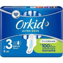 Orkid Ultra Gece No:3 6pcs
