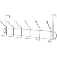 Helen's 12'li Metal Askı Paslanmaz Malzeme ile Kullanışlı ve Pratik Kapı Arkası Aksesuar