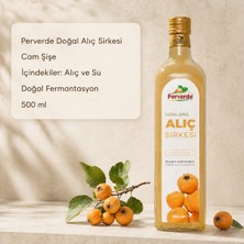 Perverde Doğal Alıç Sirkesi 500 ml – Katkısız Alıç Sirkesi – Cam Şişe