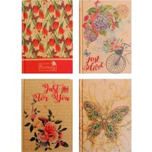St. Morritz Defter Kraft 14X20 Dikişli Sert Kapak 80 Yp Düz 310260 ( 1 Adet Fiyatıdır)