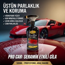 Procar Seramik Etkili Hızlı Sprey Cila 500 ml - Su Itici, Ayna Parlaklığı Veren Seramik Kaplama ve Boya Koruma
