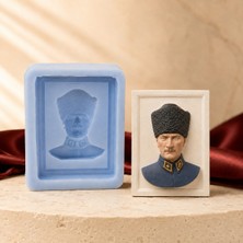 Luce Mondo Craft Silikon Kalıp Çerçeveli Atatürk Modeli