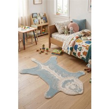 Livset Home Vista Çocuk Halısı Genç Odası Yumuşak Dokulu Kız Erkek Bebek Odası Çocuk Oyun Halısı Matı Halı Kilim L980A