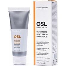 Osl Omega Skin Lab Ultra Fluid Light Yağlı ve Sivilceye Yatkın Ciltler Için Spf 50+ Uv Defence 50 ml