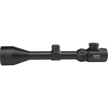 St. Morritz 3-9X50 Zoomlu Keskin Nişancı Dürbünü Kırmızı, Yeşil Işık Çelik Gövde