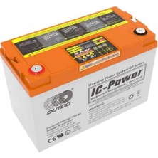 Akü Outdo 6-EVF-100 3hr 12V 100AH Vrla E-Bike