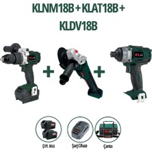KL Pro Klpro KLNM18B + KLAT18B + KLDV18B 18V 5.0AH Üçlü Set
